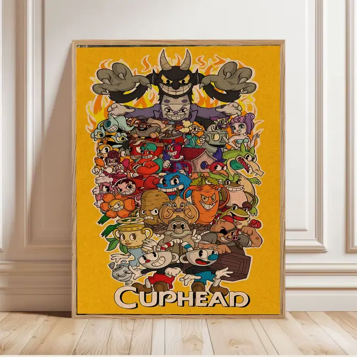 Affiche de jeu Cuphead