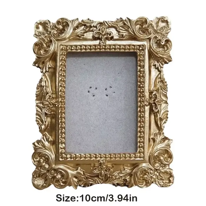 Cadre photo vintage DIY en résine