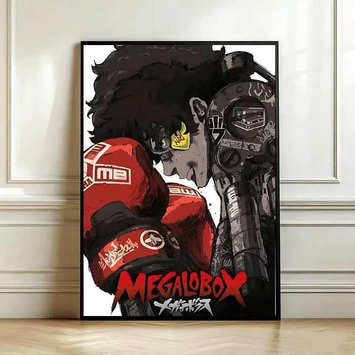 Affiche de film d'animation MMegaloboxS, affiches d'art mural musical, décoration de chambre à couch