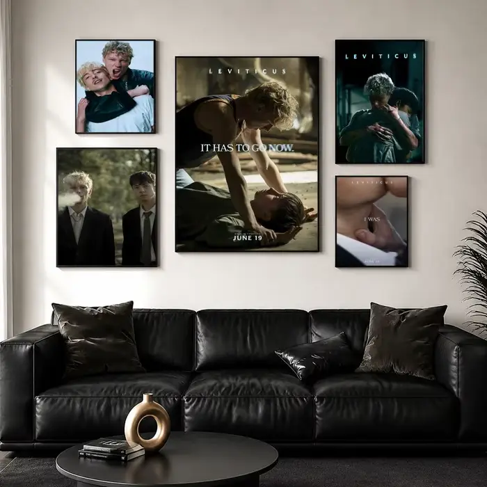 Affiche sur toile de calligraphie et peinture MOvie L-leviticus, décoration murale haut de gamme pour la maison, impression pour salon et chambre à coucher
