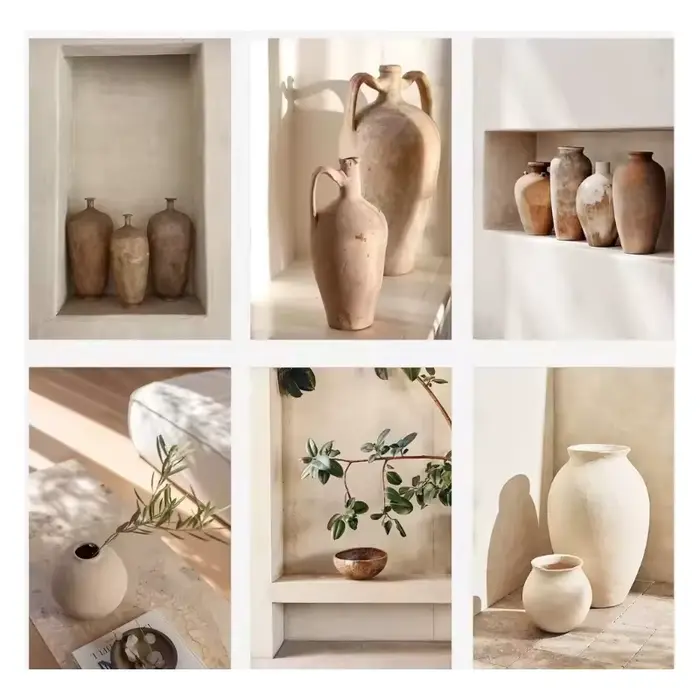 Tableau sur toile style nature morte avec vase classique