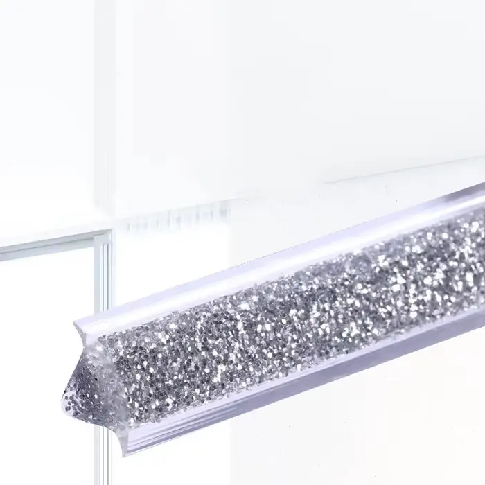 Bande de Bord Auto-Adhésive pour Décoration Murale de Fond, Ruban Anti-moisissure pour Carrelage, Co