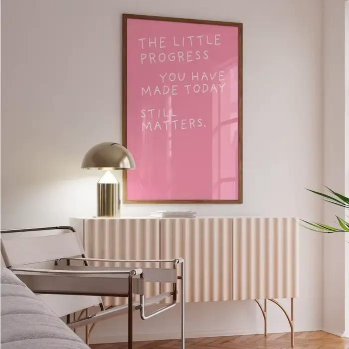 Affiche imprimée abstraite moderne et tendance