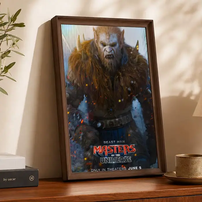 Affiche de film M-Masters of the Universe, affiche autocollante, impression d'art mural, décoration moderne pour la maison, salon, chambre à coucher