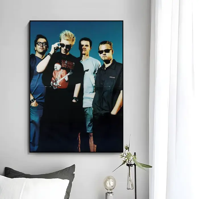 Affiche murale Punk Rock The Offspring, impression artistique, peinture murale décorative, décoratio