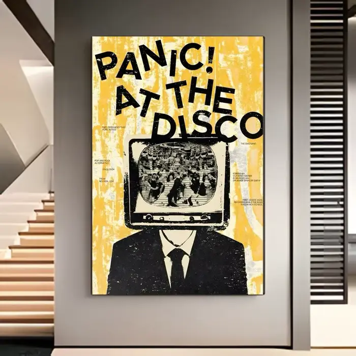 Affiche murale du film américain P-Panic At The D-Disco