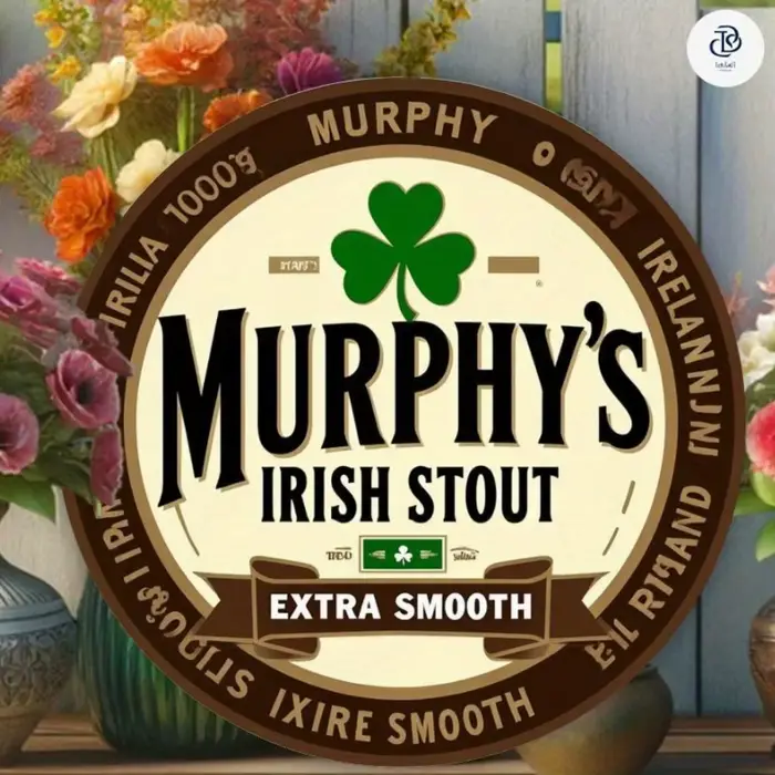 Panneau métallique Vintage Murphy's Irish Stout