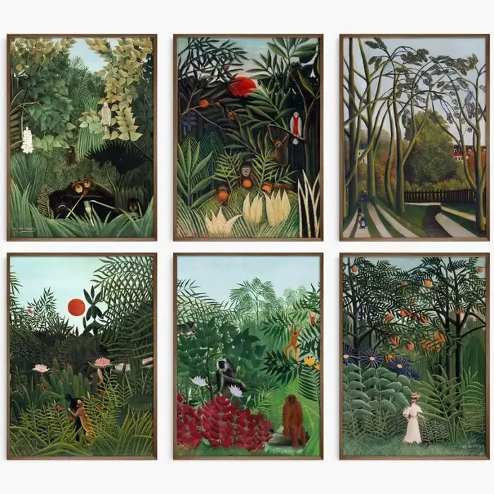 Affiche Vintage Henri Rousseau