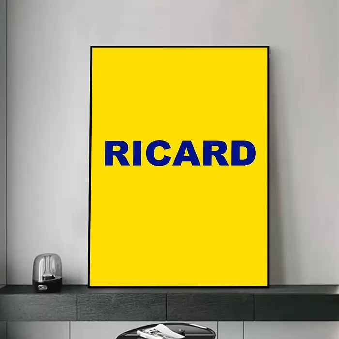 R-RicardES Affiche de bière pour salon