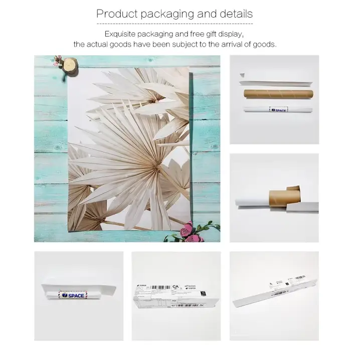 Affiches de peinture florale pour salon