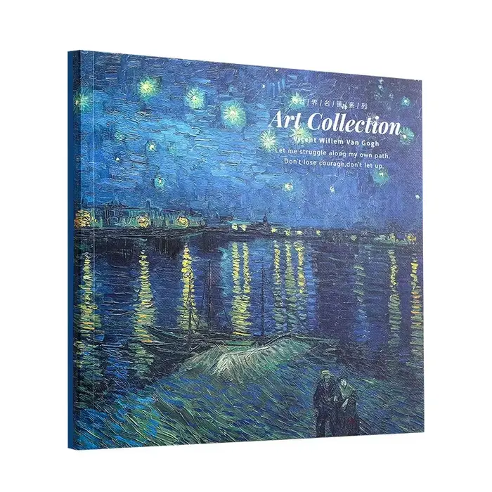 Livre de croquis de peinture à l'huile Van Gogh 20K