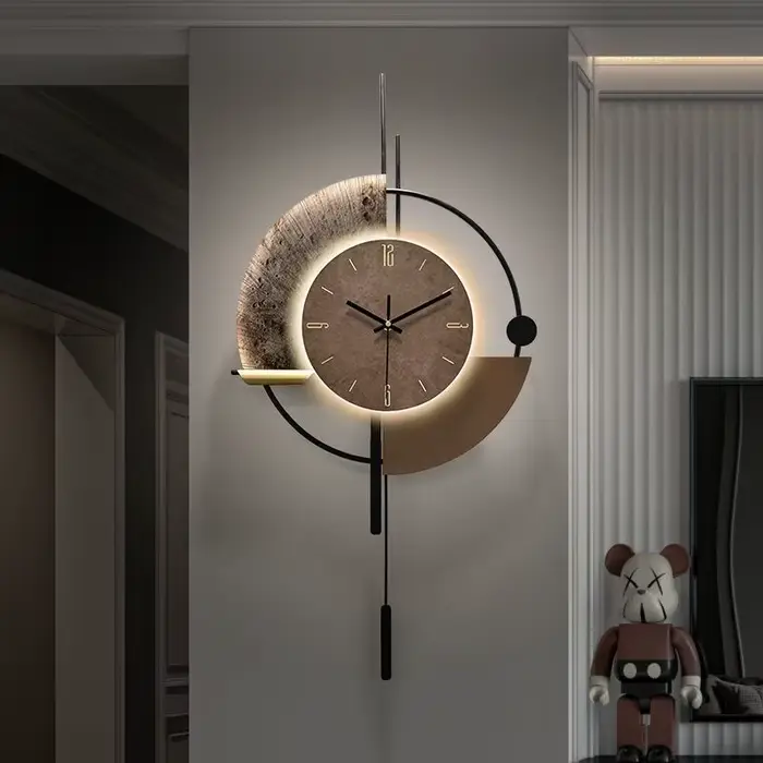 Horloge murale pour salon
