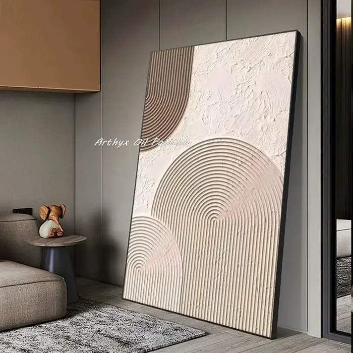 Arthyx, toile acrylique épaisse texturée lourde