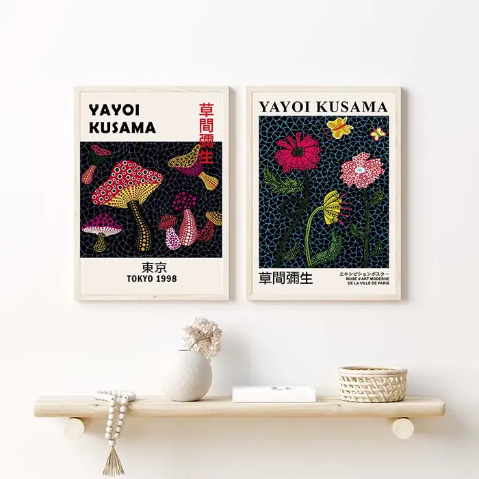 Yayoi Kusama – peinture sur toile