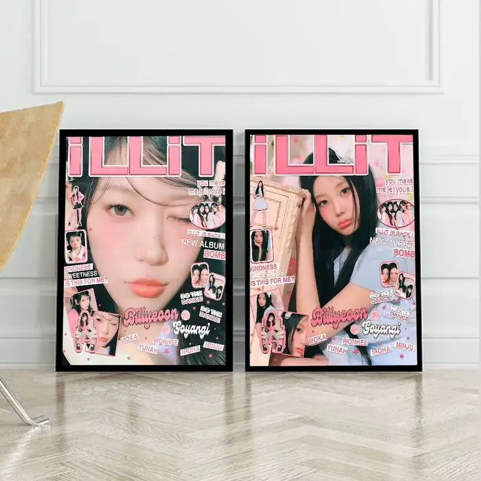 Affiche murale d'anime classique I-illit