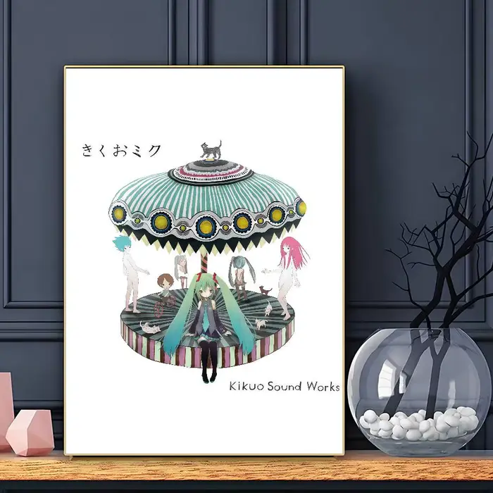 Affiche HD du chanteur japonais Kikuo