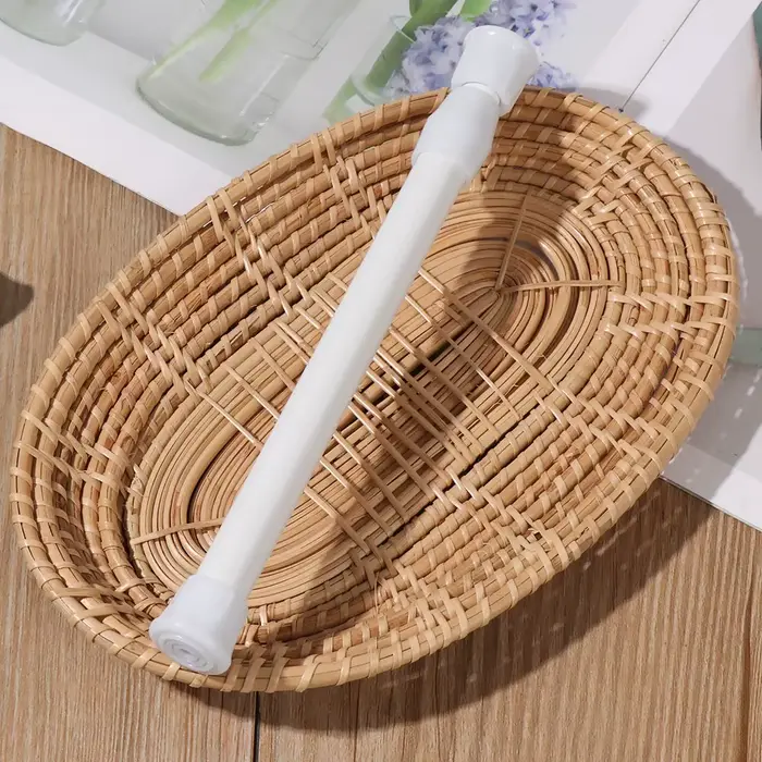 Poteau télescopique pour rideau, bâtons extensibles, multi-usages, à ressort, plus récent filet, ten