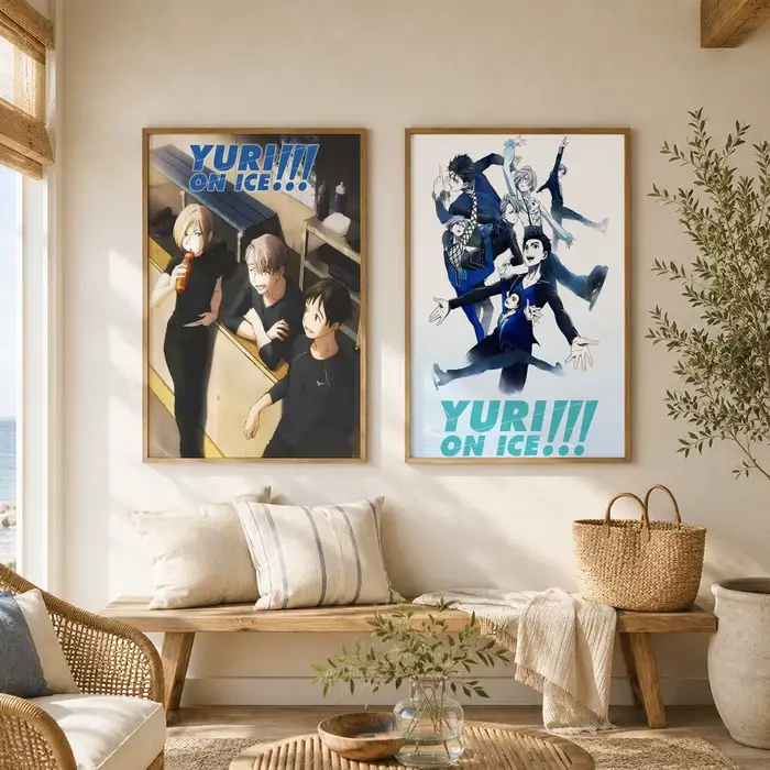 Affiche de sport Anime Y-Yuri on ICE