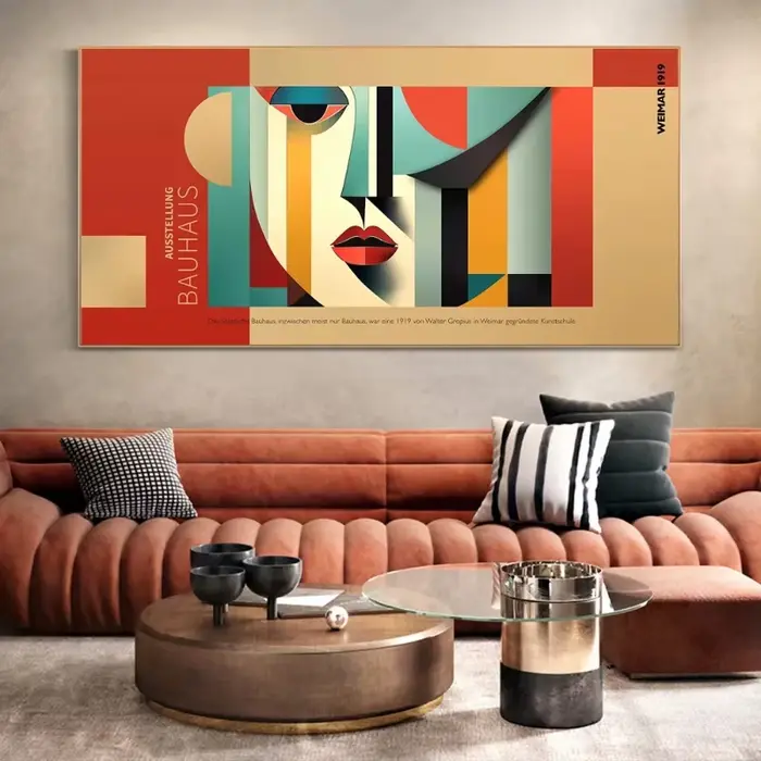 Bauhaus – affiche et imprimés rétro minimalistes