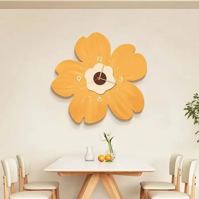 Horloge décorative légère suspendue pour Restaurant