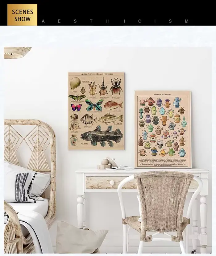 Impression sur toile du jardin botanique Animal Crossing New Horizons