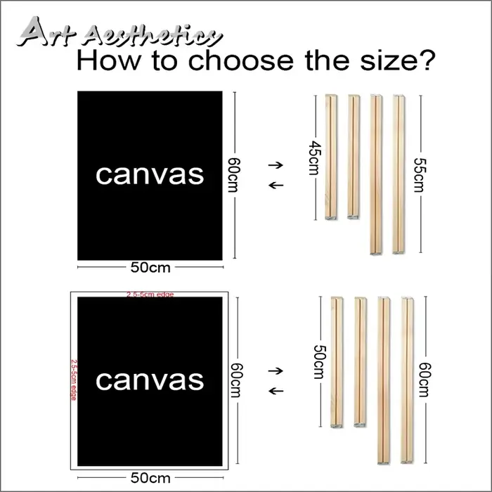 Cadre Photo en bois massif naturel, grand cadre Photo, peinture sur toile, cadre photo d'affiche, peinture murale bricolage, Support de taille personnalisée
