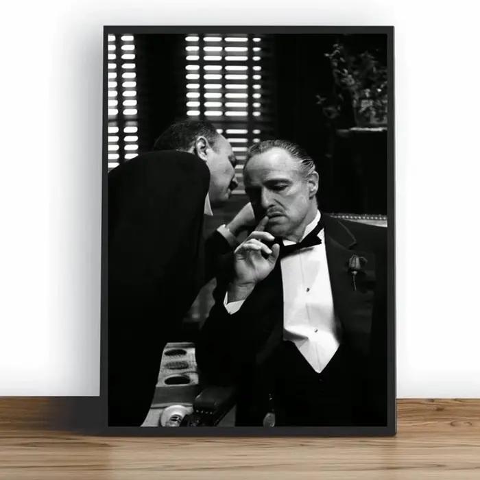 Peinture Vintage le parrain