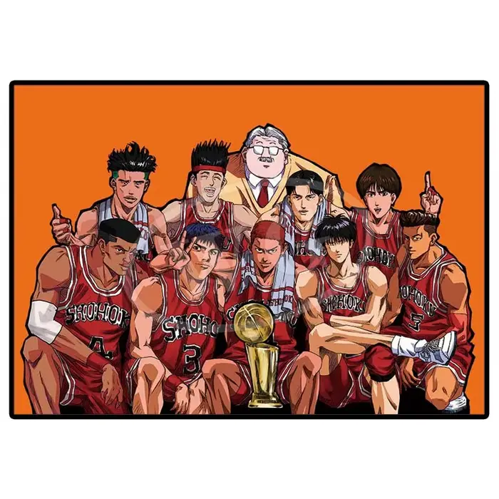 Affiche de dessin animé japonais The First Slam Dunk, peinture sur toile de sport esthétique, basket-ball, décoration murale, décor de chambre Kawaii