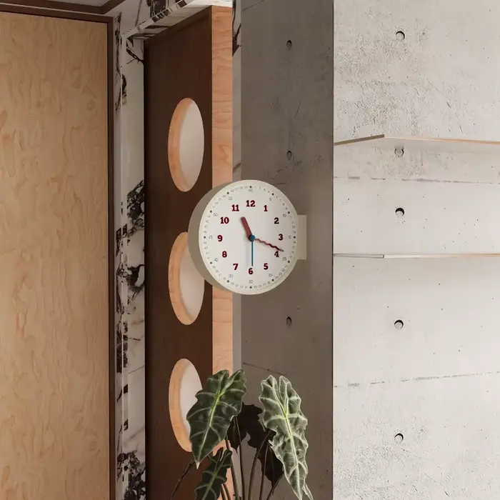 Horloge murale moderne pour couloir et salon