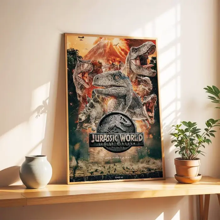 Affiche de film Jurassic Park Dinosaur World