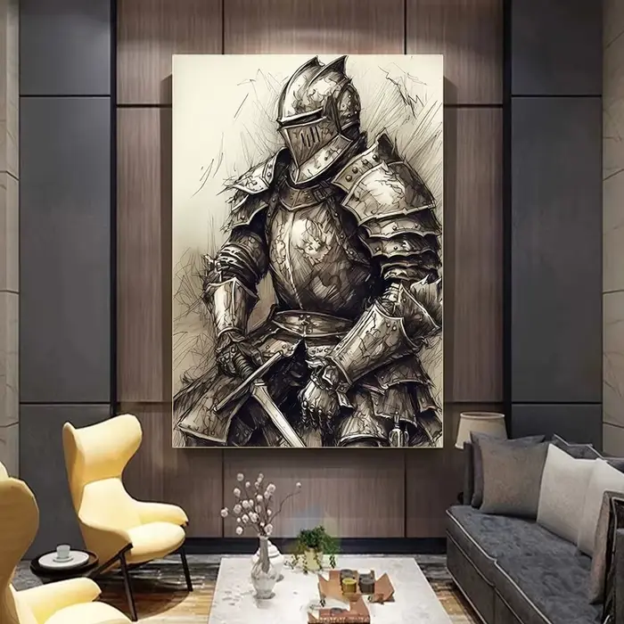 Affiches de chevalier médiéval