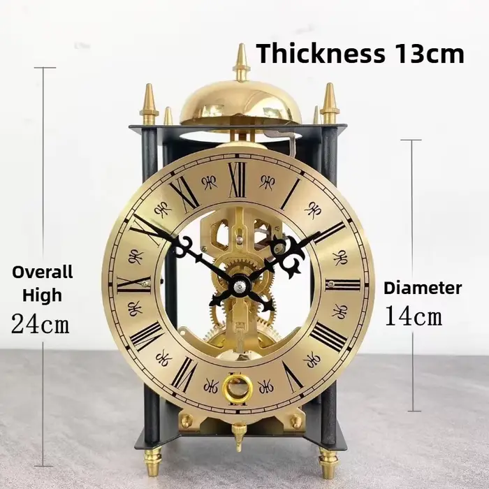 Horloge de Table moderne, montre de bureau de luxe, mécanique, accessoires de Table d'intérieur esth