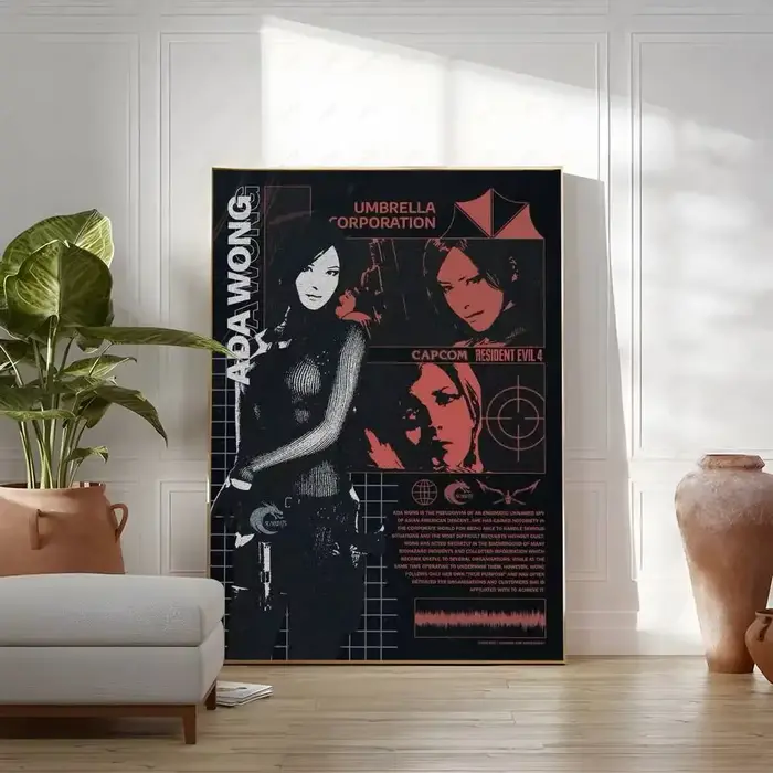 Affiche de jeu r-resident maléfique