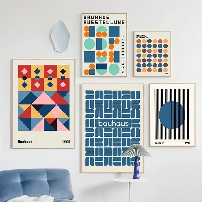 Affiche abstraite de texte bleu nuits facilement Kevin