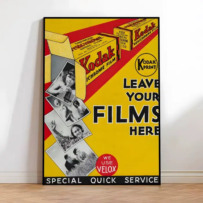 Affiche avec Logo Good K-Kodak