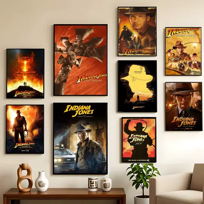 Affiche murale imperméable Indiana Jones et le Grand Cercle