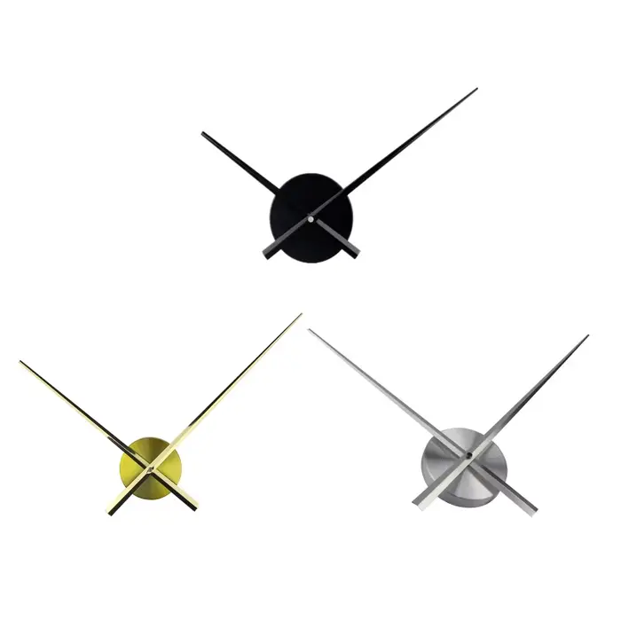 Horloge murale 3D à aiguilles