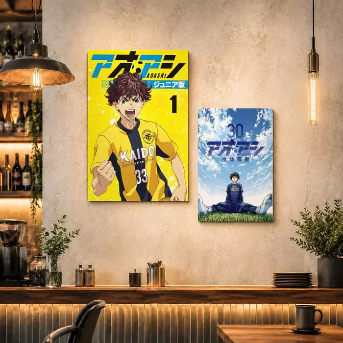 Affiche d'anime sportif A-Ao AshiS