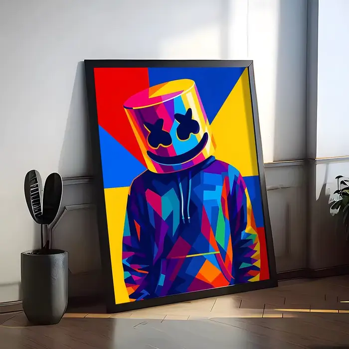 Affiche murale Cool DJ m-marshmello