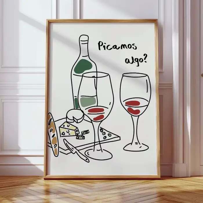 Affiches et impressions tendance de café latte et d'espresso pour la cuisine