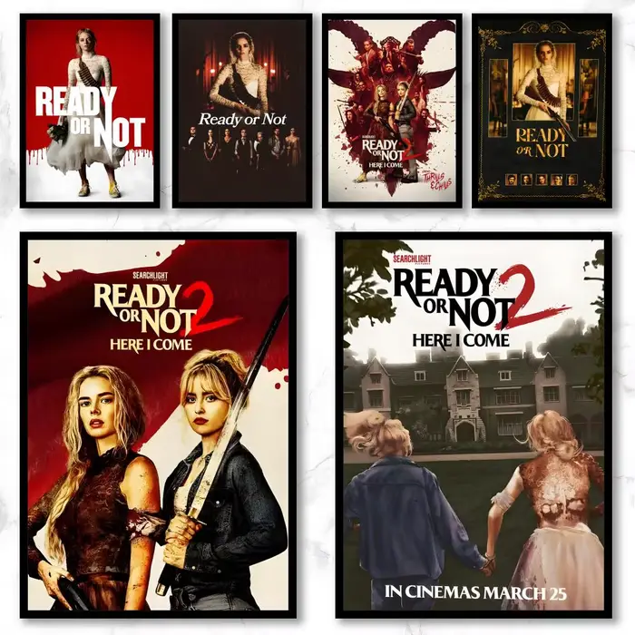 Affiches d'art graffiti du film R-Ready or Not