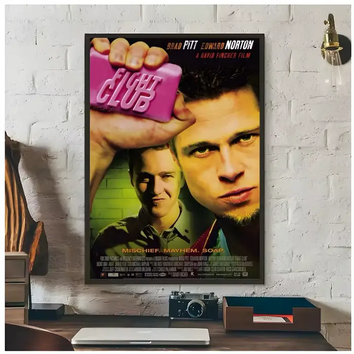 Affiche du film culte F-Fight Club