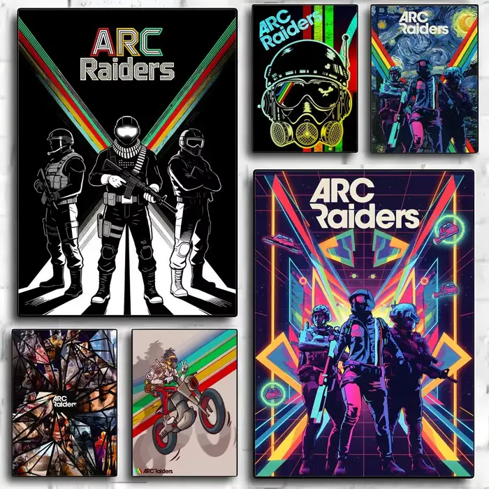 Affiche de jeu ARC r-raiders