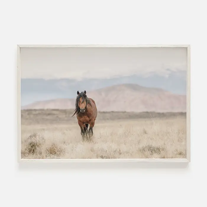 Peinture sur toile rustique pour la décoration intérieure, Art mural, Western Country, Impression ru