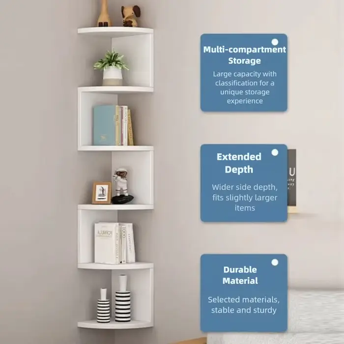 Support de rangement mural moderne