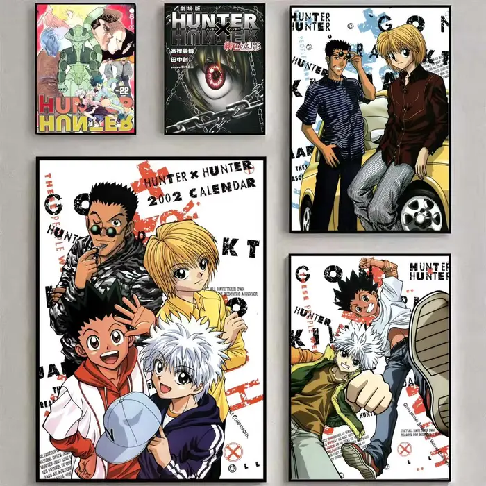 Affiche de dessin animé Hunter X Hunter Hisoka