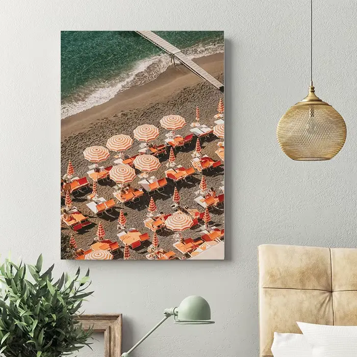 Affiche de la côte d'Amalfi