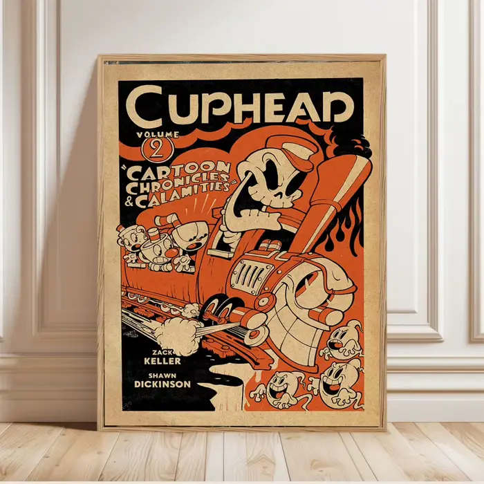 Affiche de jeu Cuphead
