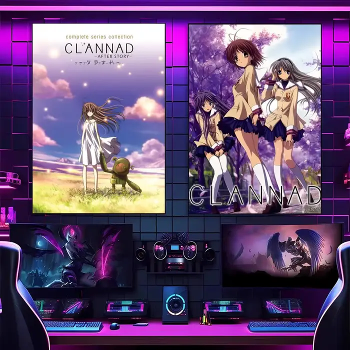 Affiche classique d'anime C-Clannads