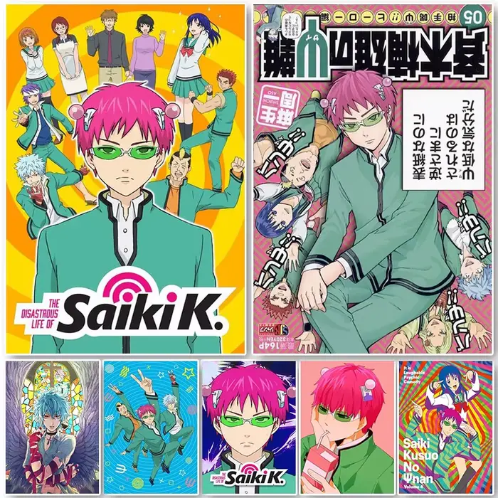 Saiki K affiche
